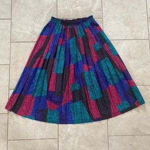 Andrea Gayle Petites Vintage 80's Skirt